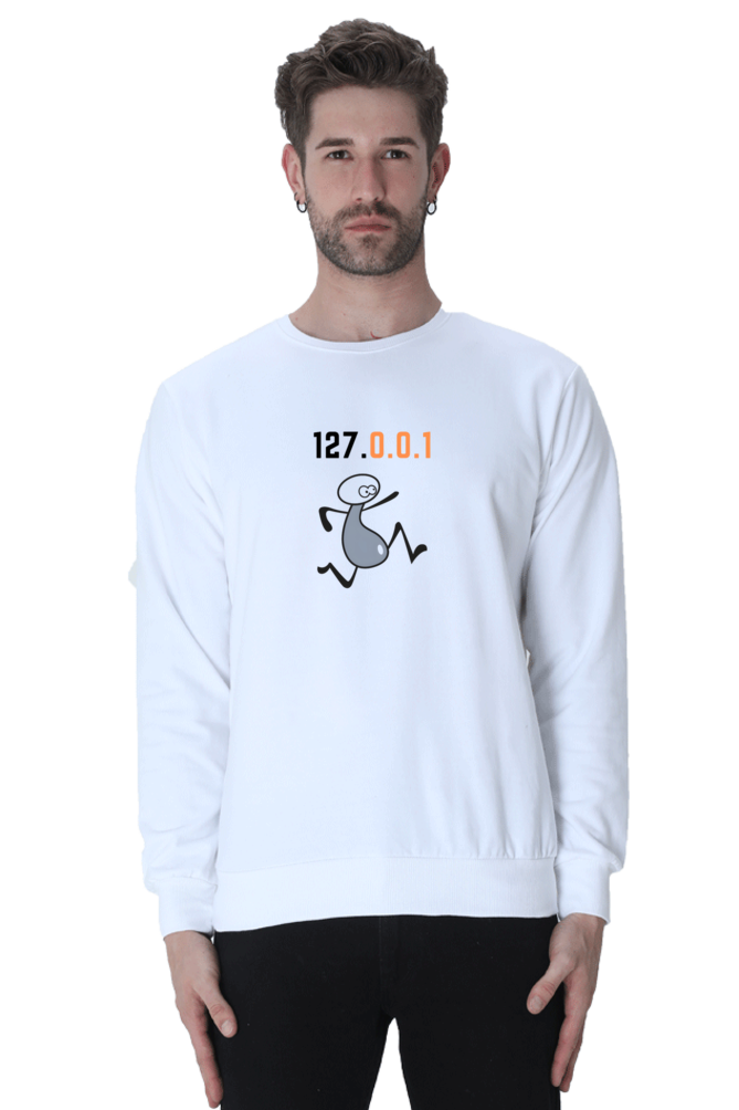 127.0.0.1 Printed Sweatshirt - Cozy and Stylish | Cotysh