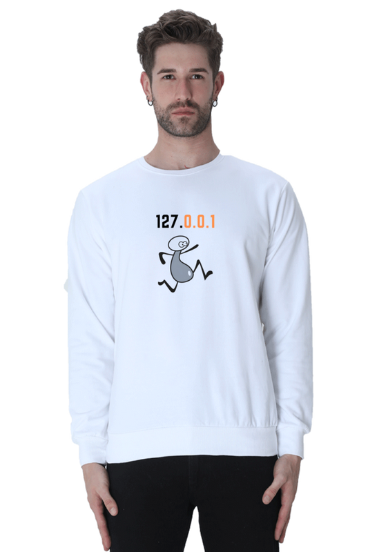 127.0.0.1 Printed Sweatshirt - Cozy and Stylish | Cotysh