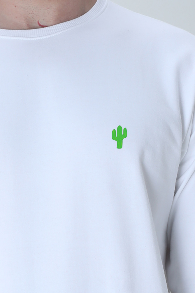 Cactus Logo Sweatshirt - Cozy and Stylish