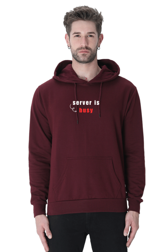 Server is Busy Hooded Sweatshirt | Cotysh