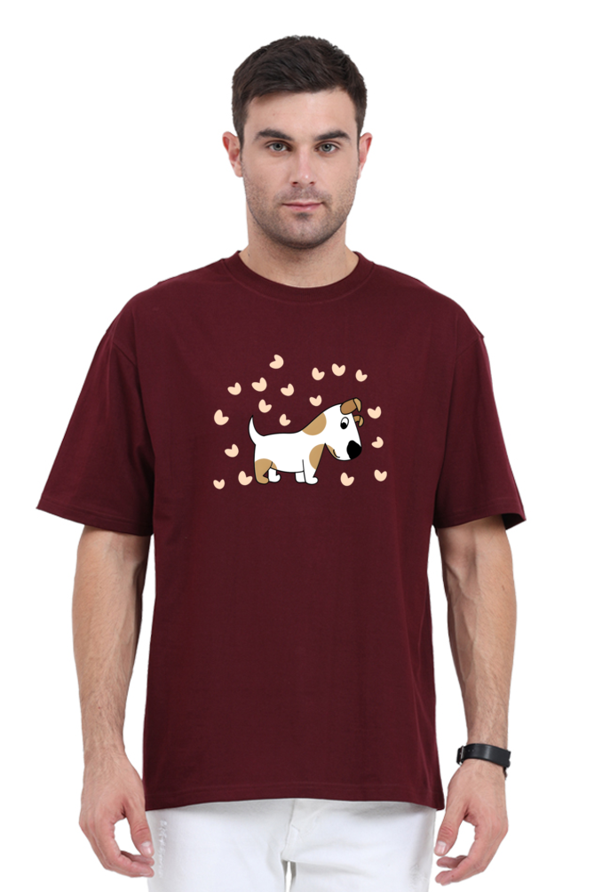 Adorable Cute Dog Unisex Oversized Classic T-Shirt | Cotysh