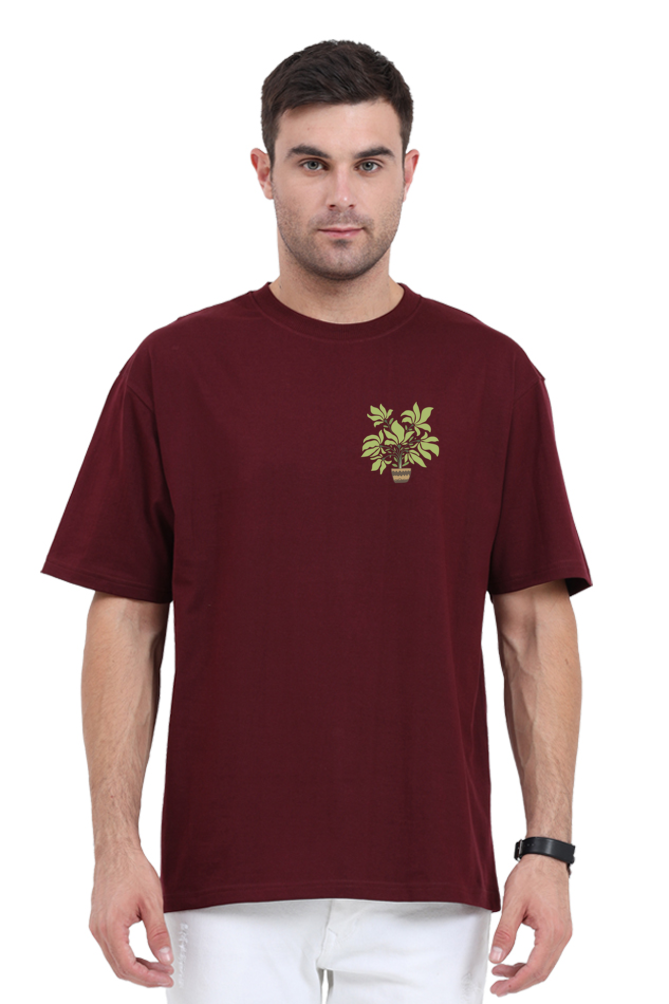 Premium Unisex Oversized Classic T-Shirt - Bouquet with Flower Design