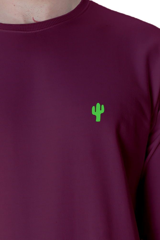 Cactus Logo Sweatshirt - Cozy and Stylish