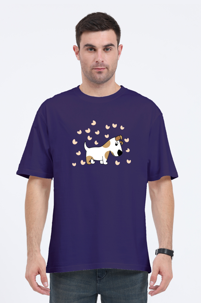 Adorable Cute Dog Unisex Oversized Classic T-Shirt | Cotysh