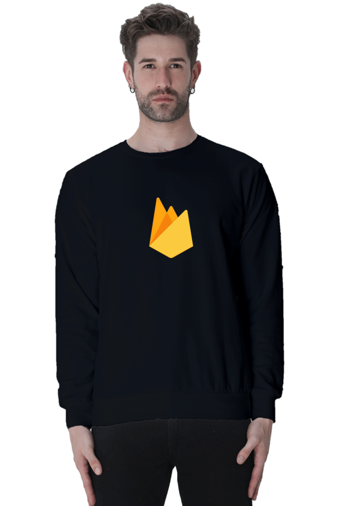 Premium Firebase Logo Sweatshirt - Trendy and Comfortable