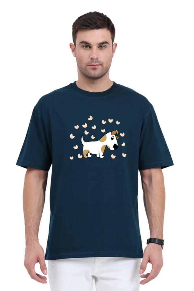 Adorable Cute Dog Unisex Oversized Classic T-Shirt | Cotysh