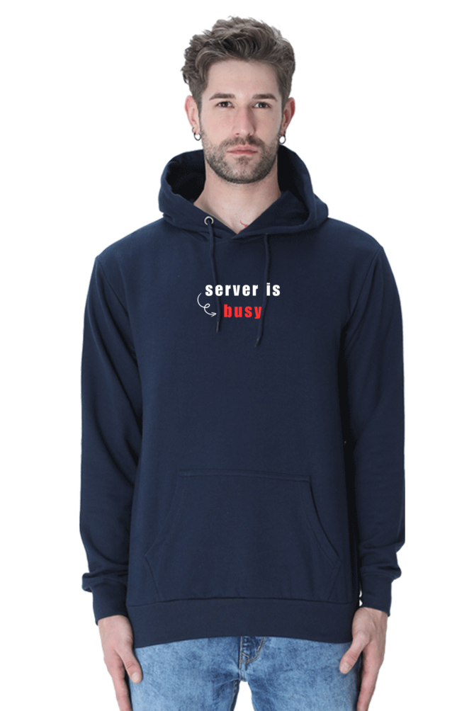 Server is Busy Hooded Sweatshirt | Cotysh
