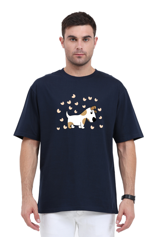 Adorable Cute Dog Unisex Oversized Classic T-Shirt | Cotysh