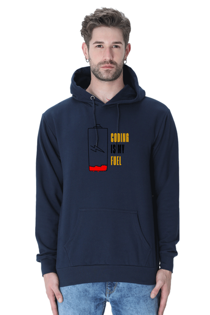 Coding is My Fuel Hooded Sweatshirt | Cotysh