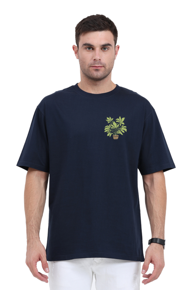 Premium Unisex Oversized Classic T-Shirt - Bouquet with Flower Design