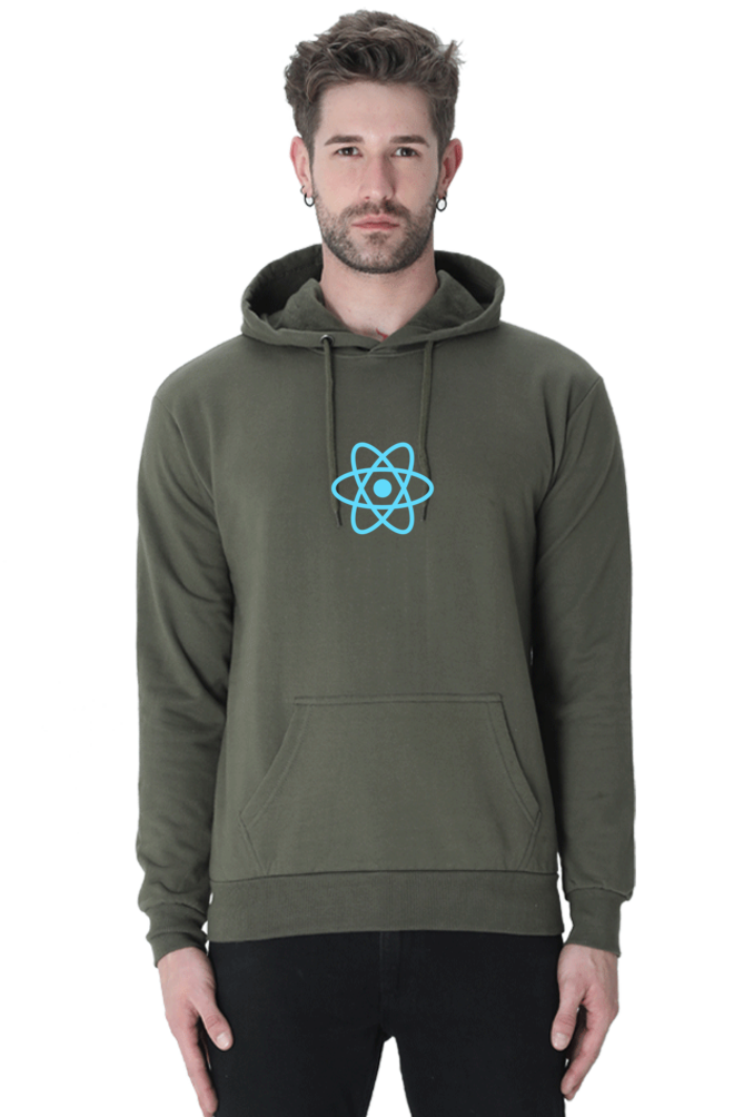 React Logo Hooded Sweatshirt - Stylish & Comfortable Hoodie | Cotysh