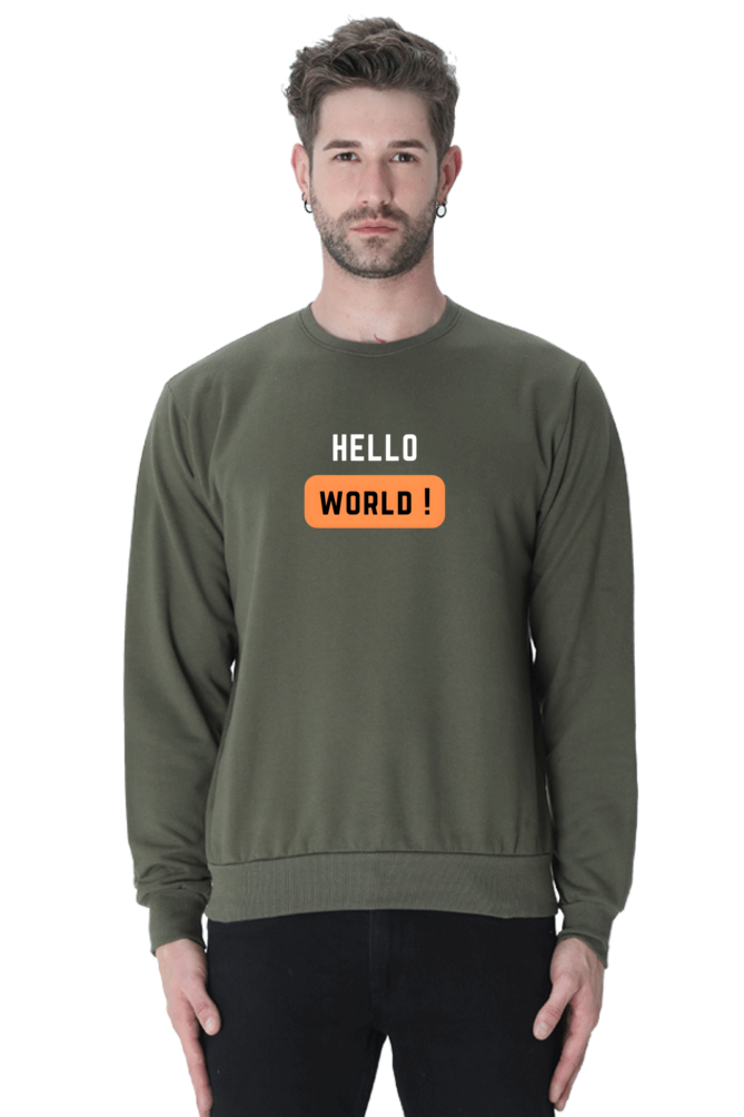 Hello World Sweatshirt - Cozy & Trendy | Cotysh
