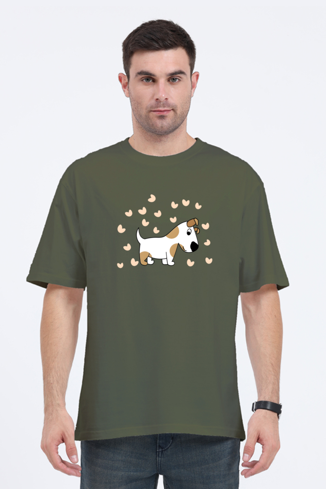 Adorable Cute Dog Unisex Oversized Classic T-Shirt | Cotysh