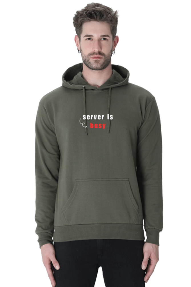 Server is Busy Hooded Sweatshirt | Cotysh