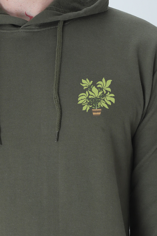 Premium Bouquet with Flower Hooded Sweatshirt | Cotysh