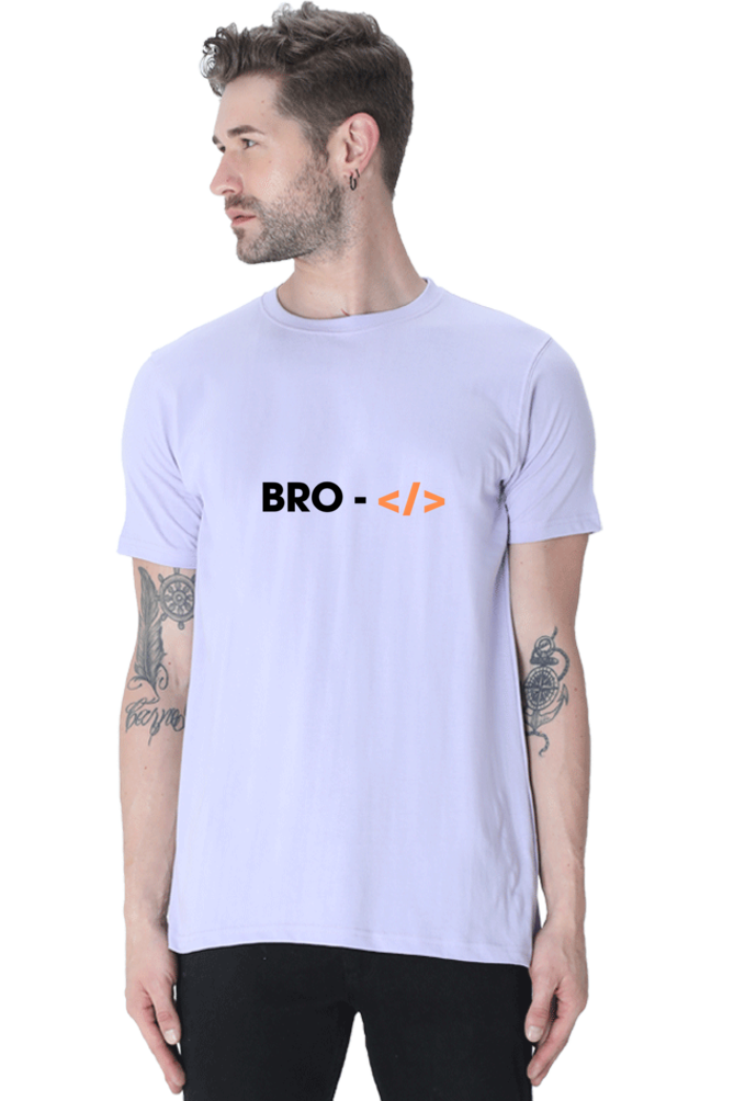 Bro-Code Round Neck Half Sleeve T-Shirt | Cotysh