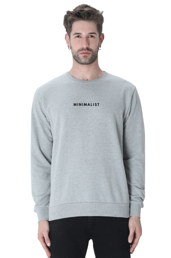 Premium Minimalist Sweatshirt - Front Center Design | Cotysh
