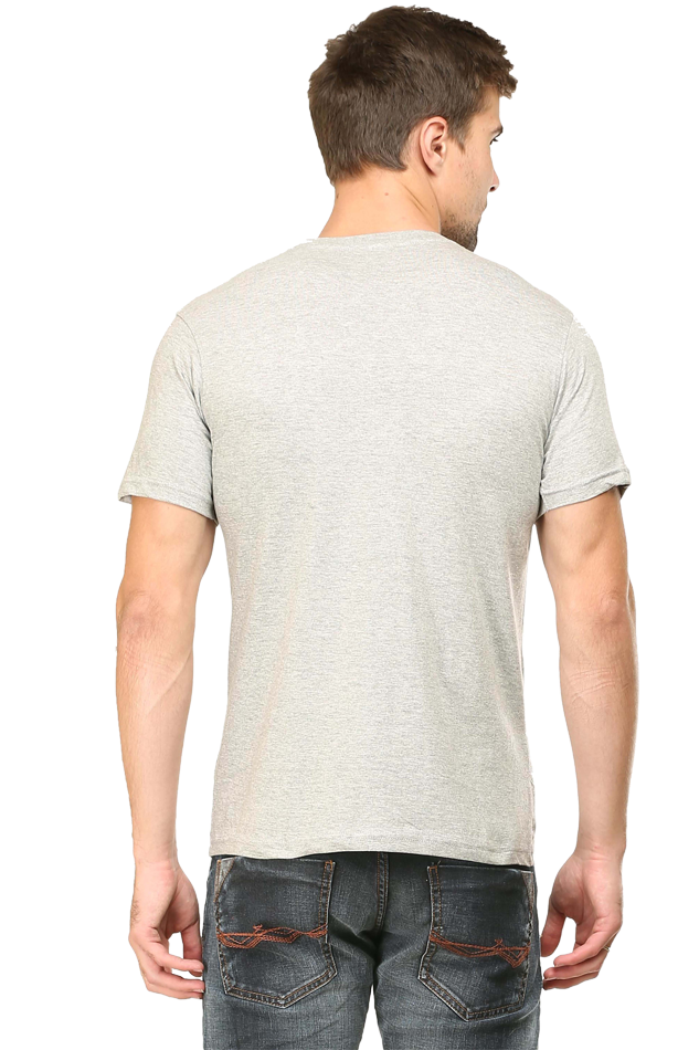 Premium Round Neck Half Sleeve T-Shirt - Kanji Music Logo | Cotysh