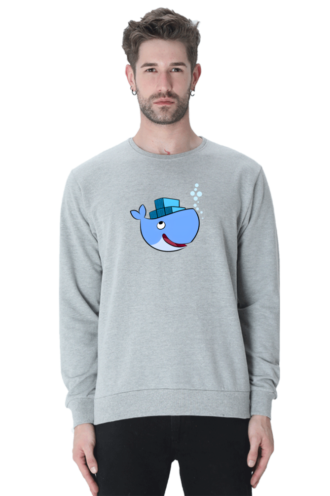 Docker Logo Sweatshirt | Premium Comfort | Cotysh