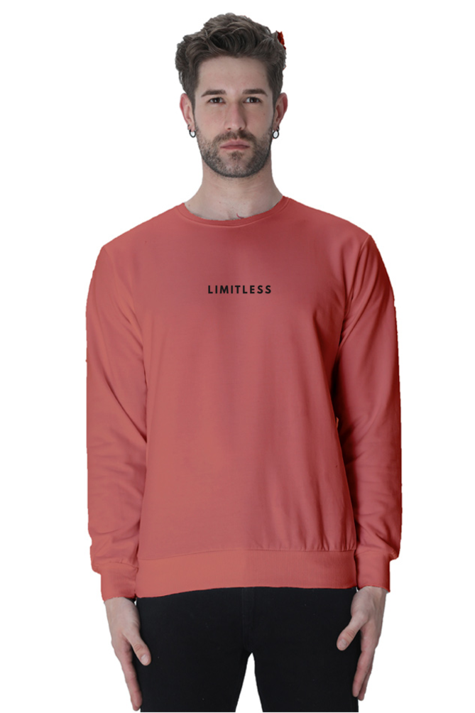 Premium Limitless Sweatshirt - Front Center Print | Cotysh