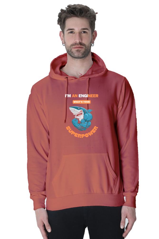 I Am An Engineer What's Your Superpower Hooded Sweatshirt - Cotysh