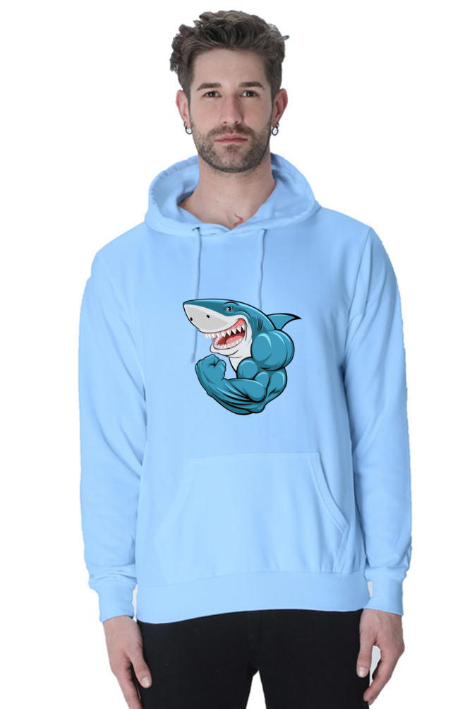 Shark Logo Hooded Sweatshirt | Premium Quality | Cotysh