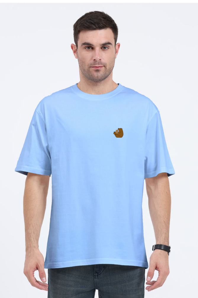 Premium Unisex Oversized Classic T-Shirt - Bear Logo | Cotysh