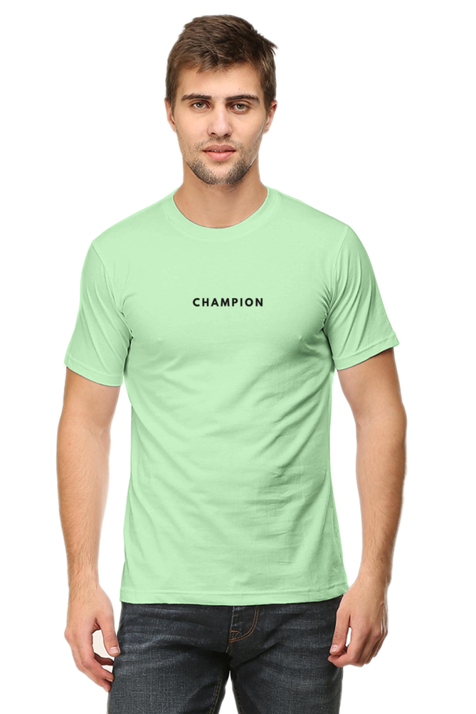 Premium Champion Round Neck Half Sleeve T-Shirt | Cotysh