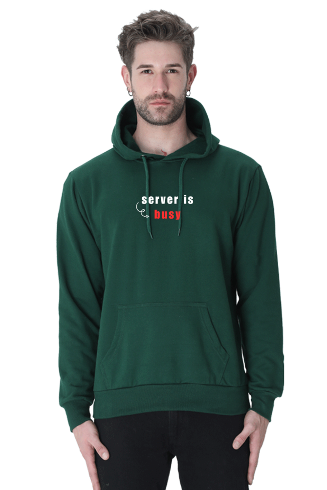 Server is Busy Hooded Sweatshirt | Cotysh