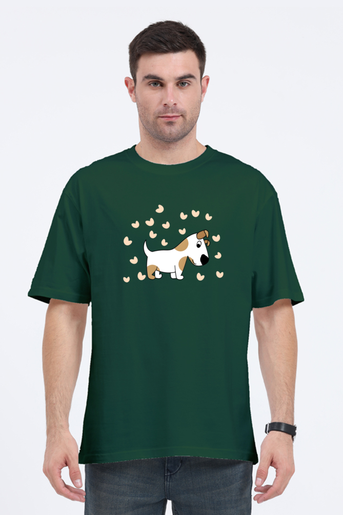 Adorable Cute Dog Unisex Oversized Classic T-Shirt | Cotysh