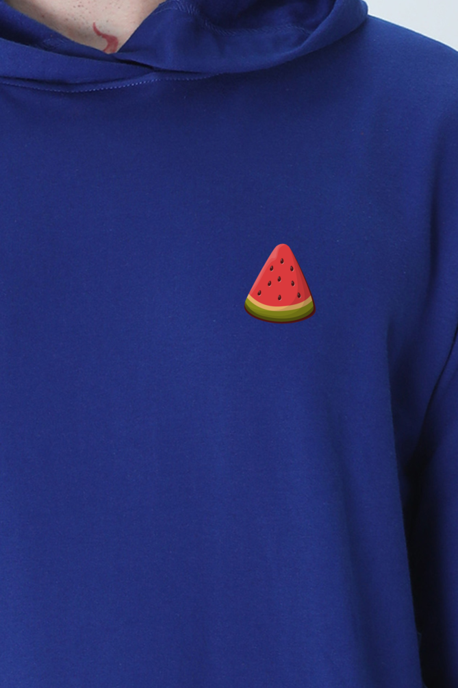 Premium Watermelon Logo Hooded Sweatshirt | Cotysh