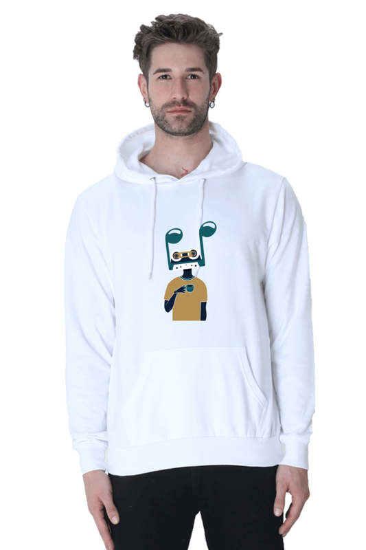 Music Lover Graphic Printed Premium Hooded Sweatshirt | Cotysh
