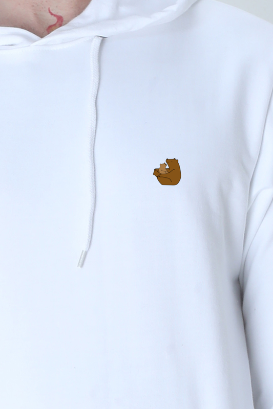 Premium Hooded Sweatshirt with Bear Logo| Cotysh