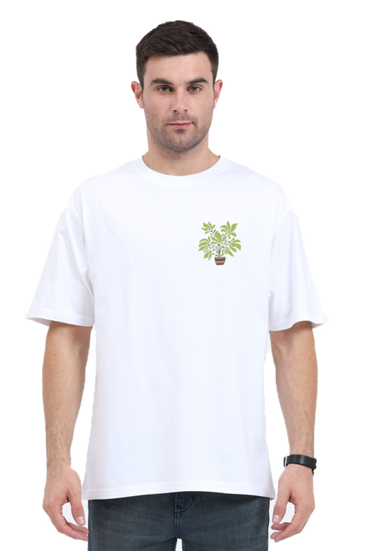 Premium Unisex Oversized Classic T-Shirt - Bouquet with Flower Design
