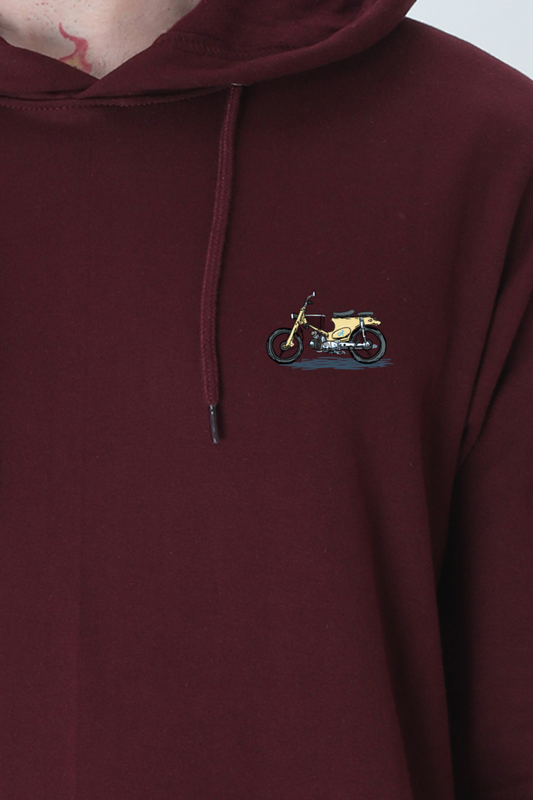 Premium Bike Ride Hooded Sweatshirt - Stylish & Comfortable