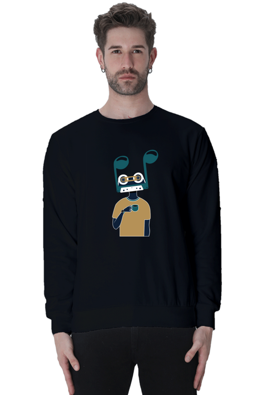 Music Lover Graphic Printed Premium Sweatshirt | Cotysh