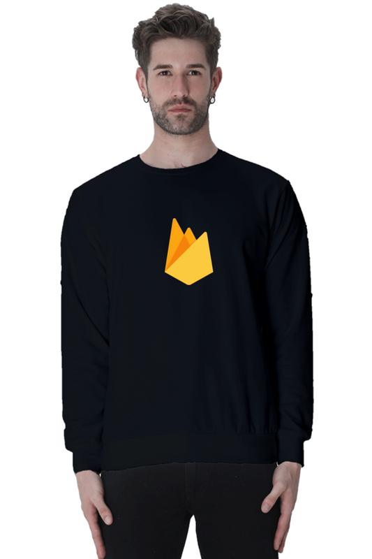 Premium Firebase Logo Sweatshirt - Trendy and Comfortable