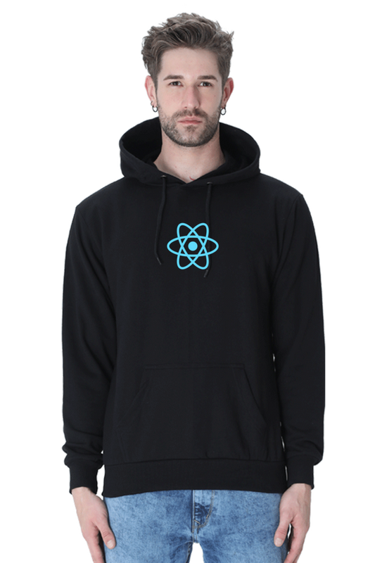 React Logo Hooded Sweatshirt - Stylish & Comfortable Hoodie | Cotysh