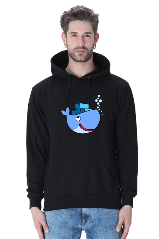 Docker Logo Hooded Sweatshirt - Stylish & Cozy | Cotysh