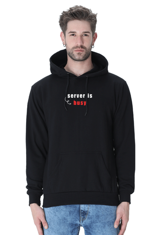Server is Busy Hooded Sweatshirt | Cotysh