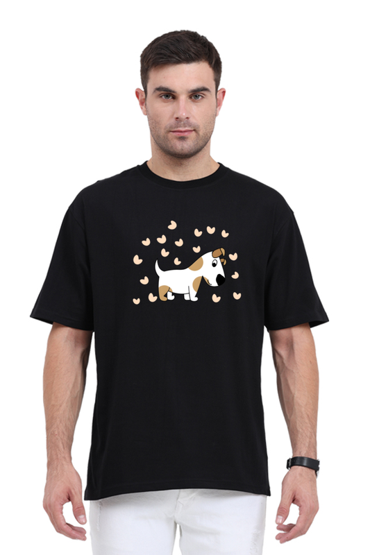 Adorable Cute Dog Unisex Oversized Classic T-Shirt | Cotysh