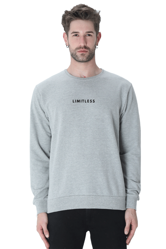 Premium Limitless Sweatshirt - Front Center Print | Cotysh