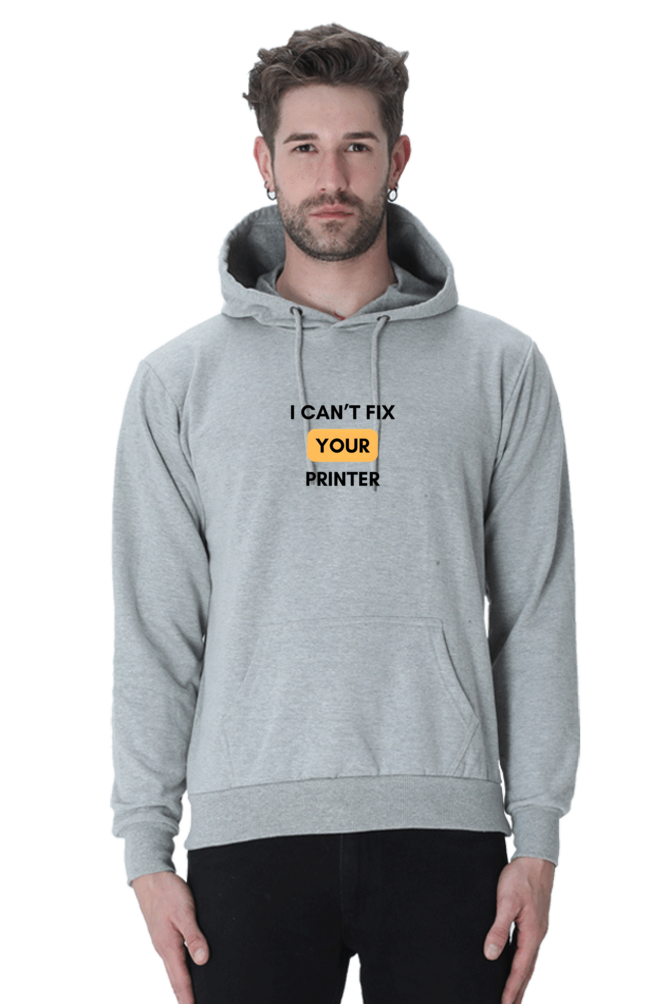 Printer hoodie sale