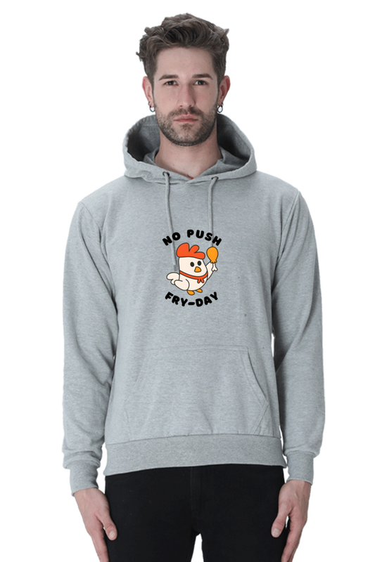 No Push Fryday Hooded Sweatshirt - Cotysh