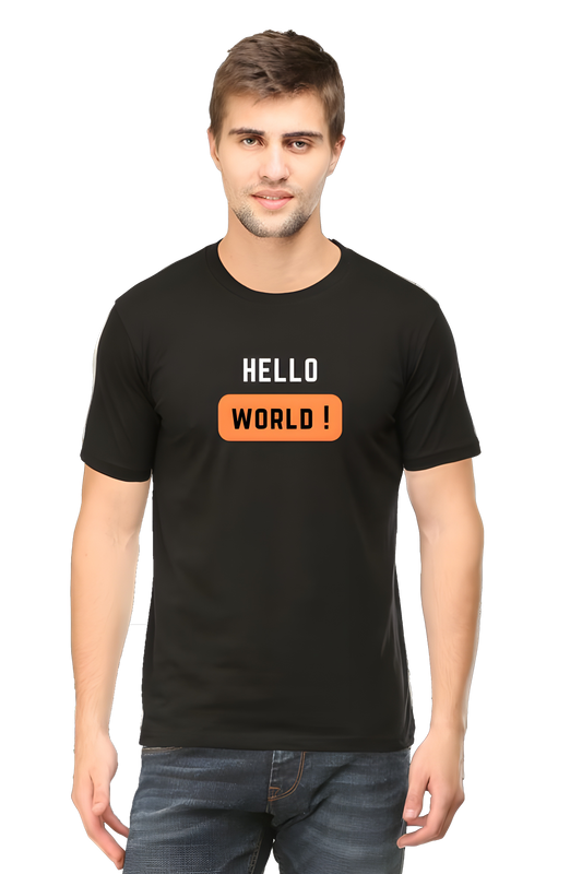 Hello World Graphic T-Shirt | Cotysh